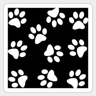 Cute Little Paws - Pattern Design 3 Magnet